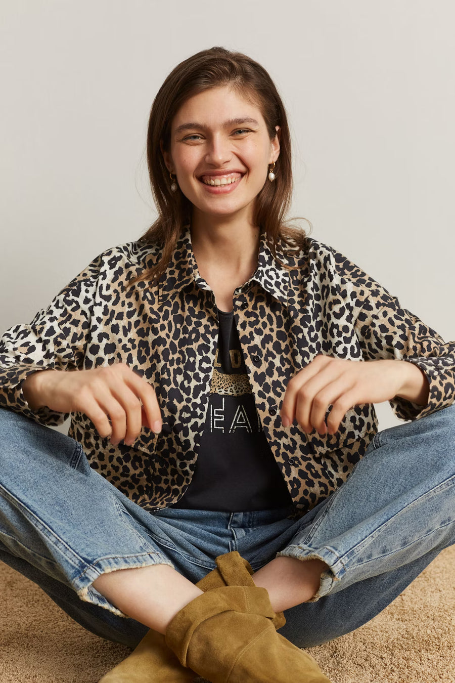 LEOPARD BLOUSE