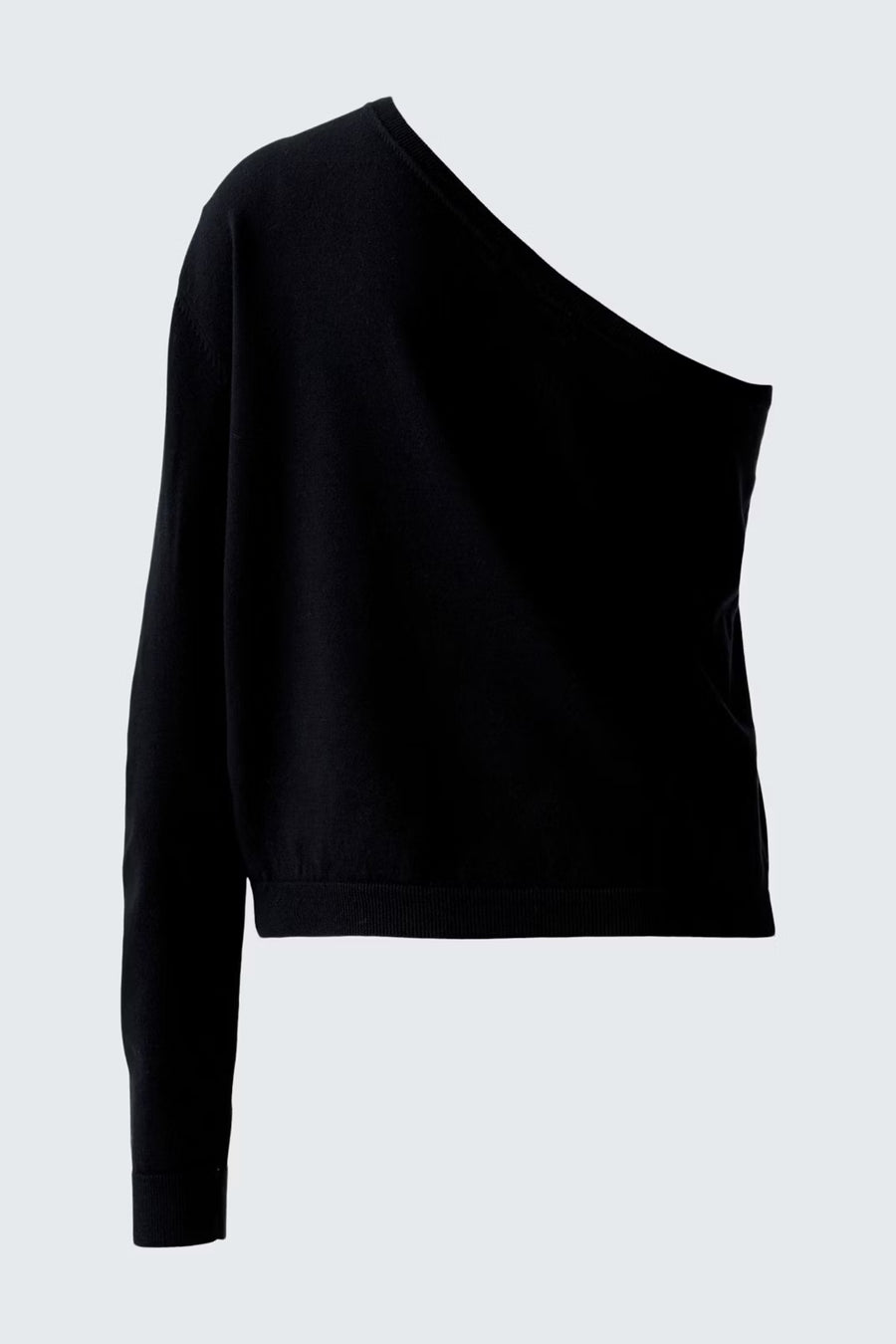 ASYMMETRIC ONE SHOULDER PULLOVER