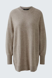 SMOKEY TAUPE PULLOVER