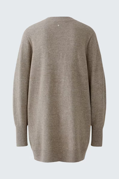 SMOKEY TAUPE PULLOVER