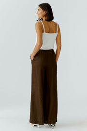 LINEN PALAZZO PANTS