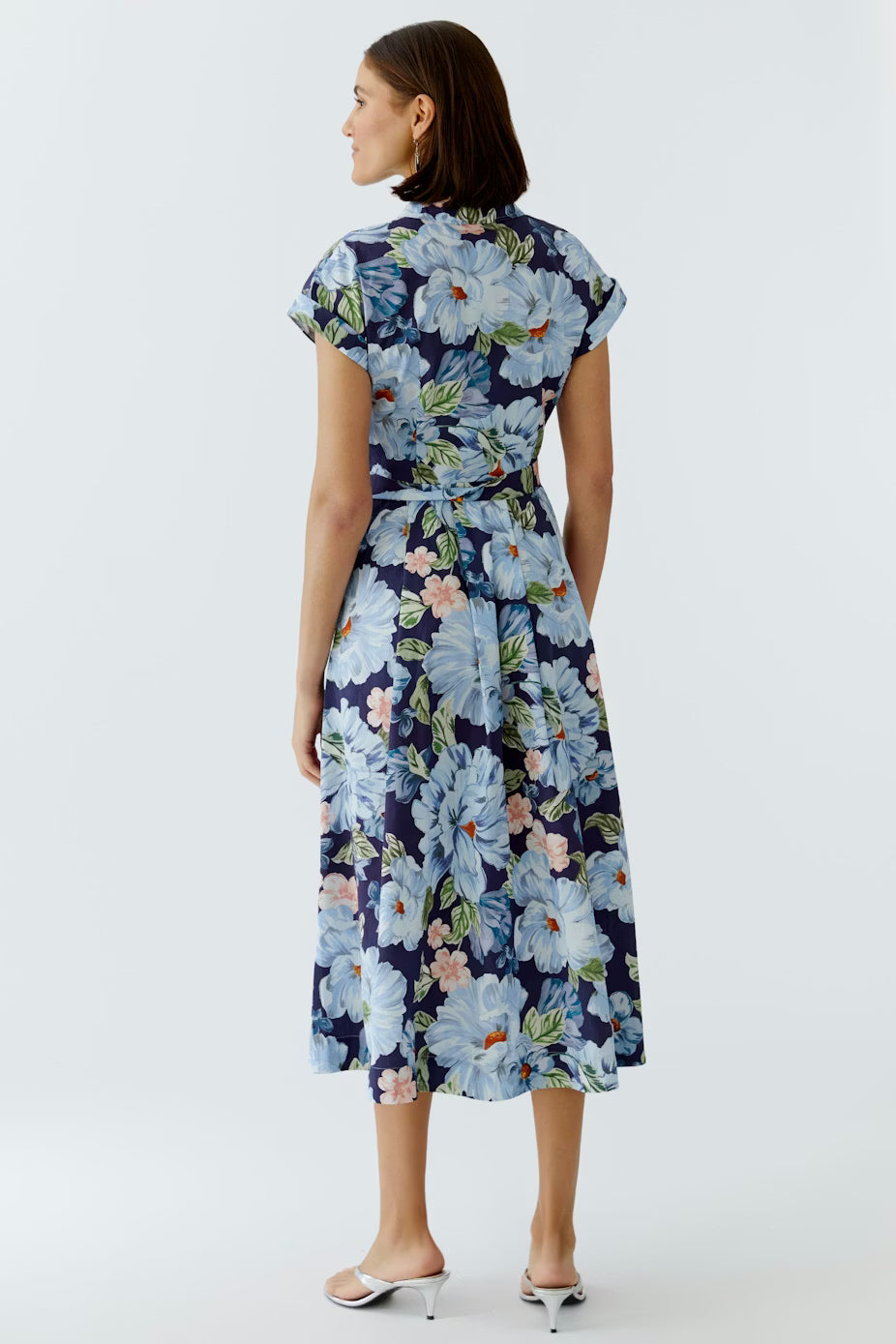 FLORAL MIDI DRESS