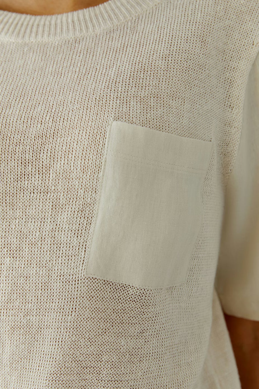 LINEN PULLOVER