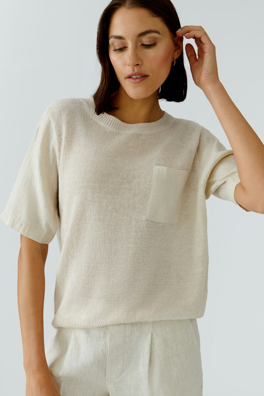 LINEN PULLOVER