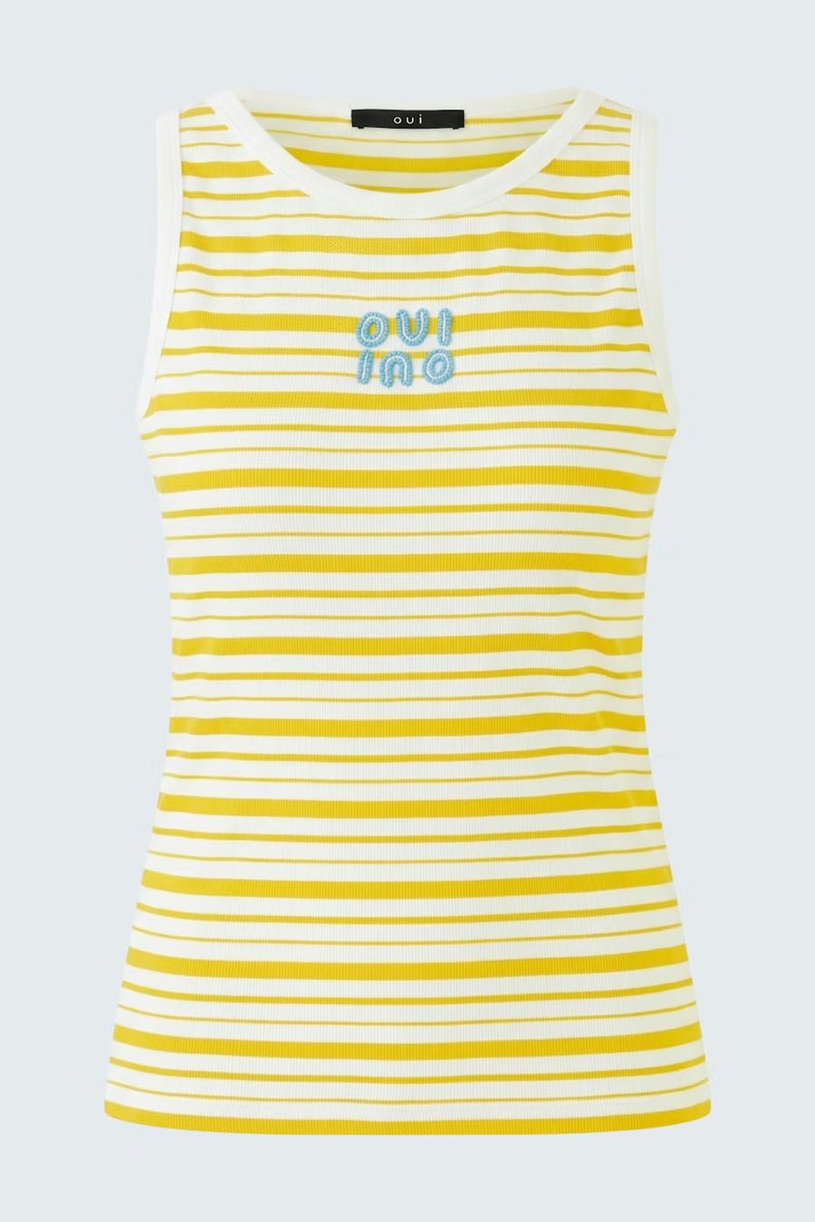 YELLOW STRIPED TANK