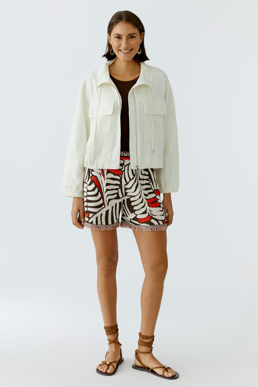 KNITTED BERMUDA SHORTS