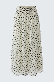 POLKA DOT MAXI SKIRT
