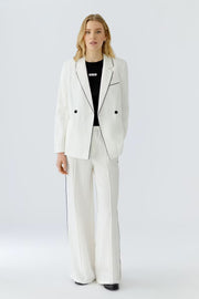 CONTRAST PIPE BLAZER