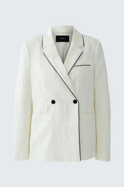 CONTRAST PIPE BLAZER