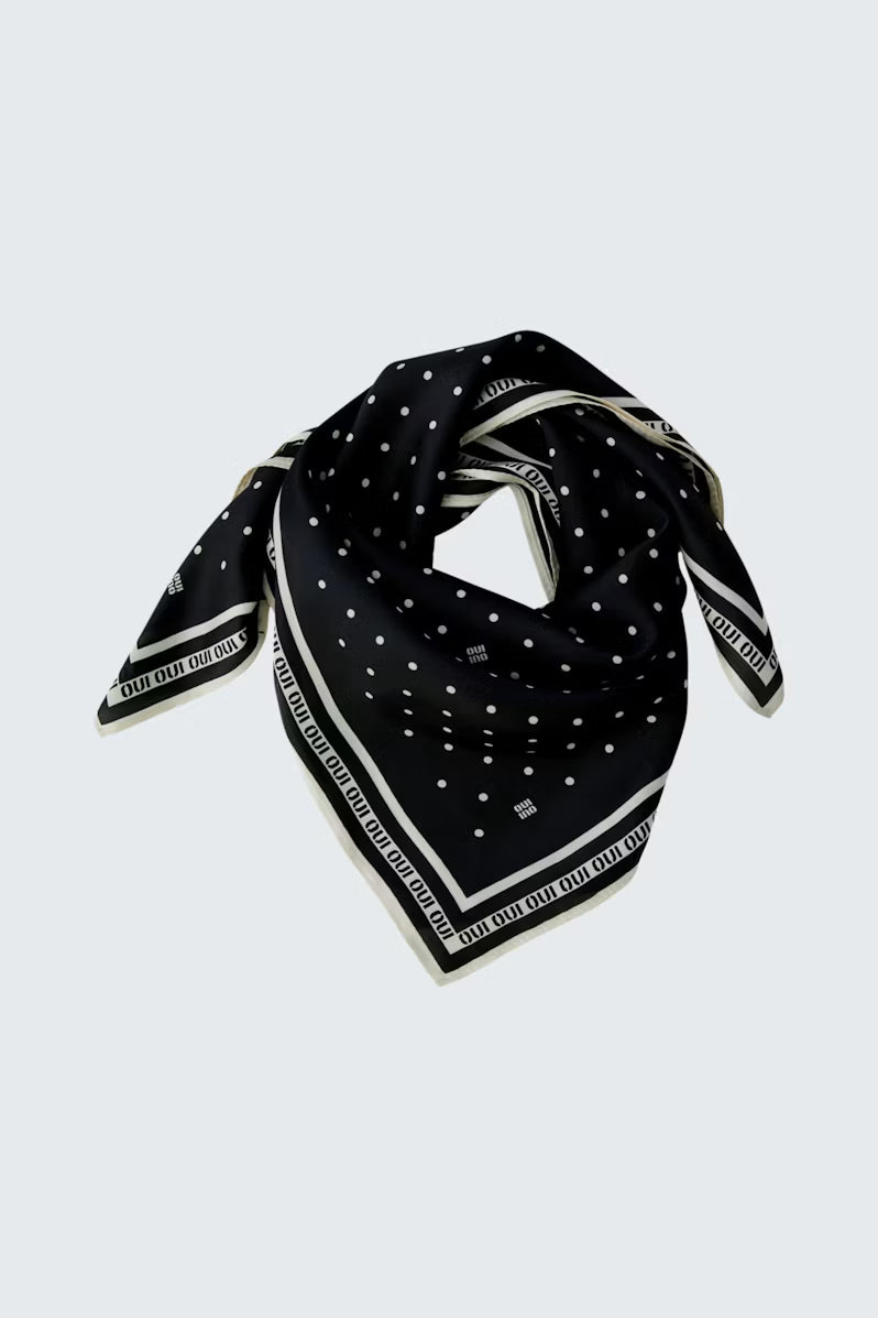 POLKA DOT SCARF