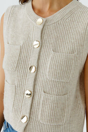 KNITTED VEST