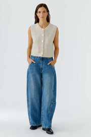 KNITTED VEST