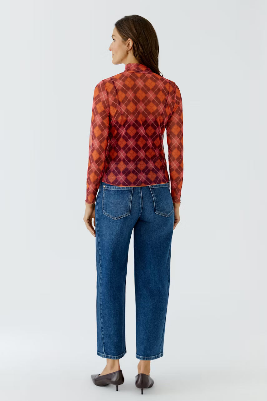 LONG SLEEVE SHEER SHIRT