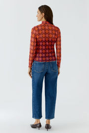 LONG SLEEVE SHEER SHIRT