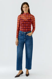 LONG SLEEVE SHEER SHIRT