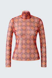 LONG SLEEVE SHEER SHIRT