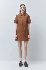 SUEDE CITY DRESS