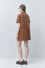 SUEDE CITY DRESS
