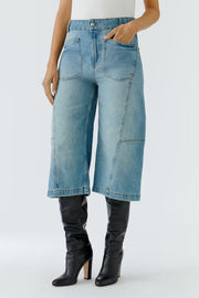 OUI CROPPED JEANS