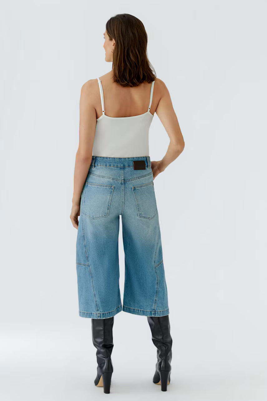 OUI CROPPED JEANS