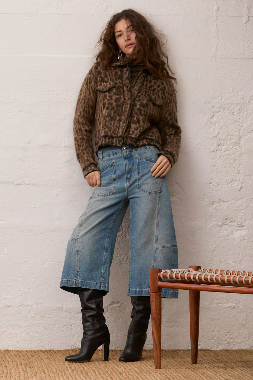 OUI CROPPED JEANS