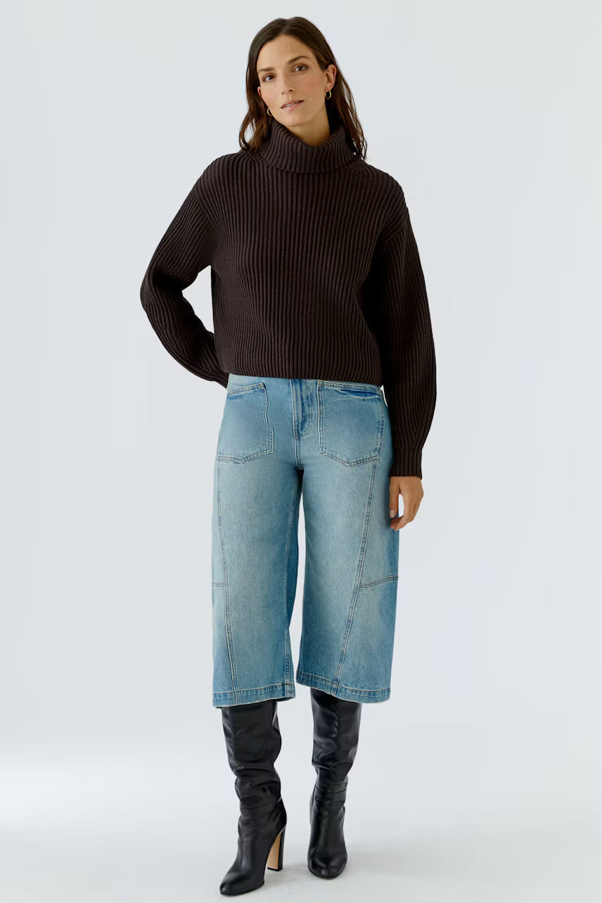 OUI CROPPED JEANS