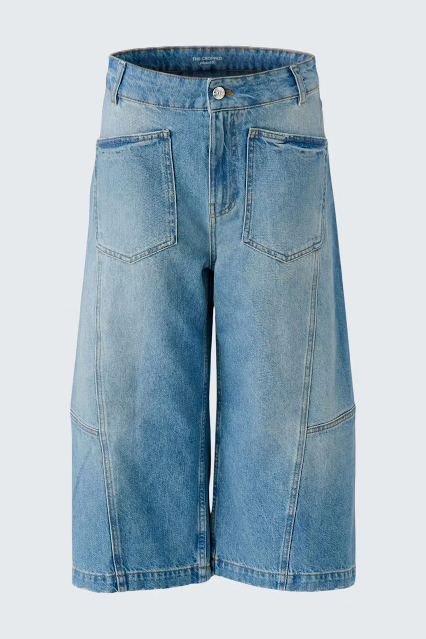 OUI CROPPED JEANS