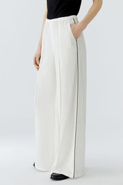 CONTRAST PIPE TROUSERS
