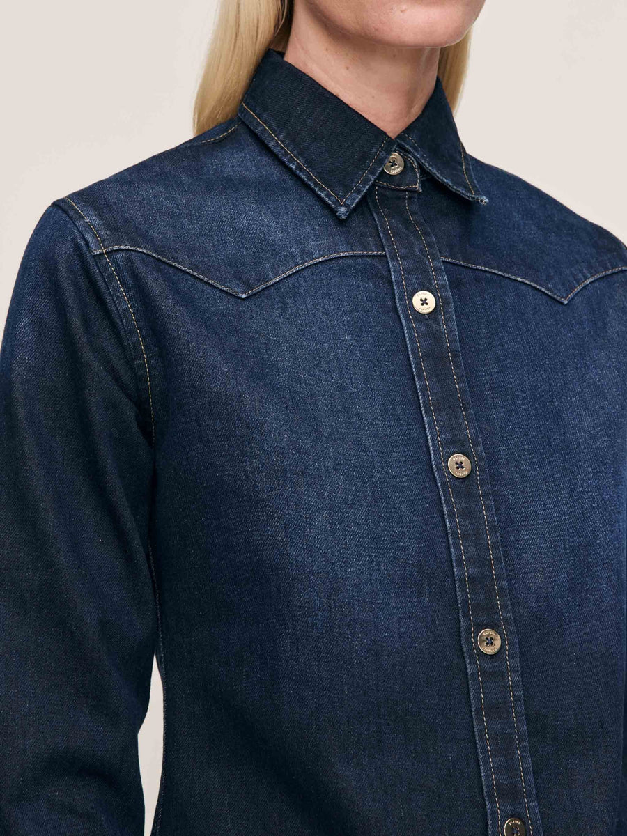 INES DENIM SHIRT