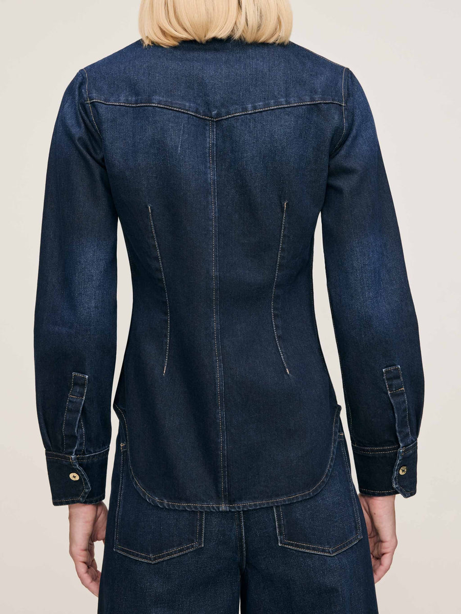 INES DENIM SHIRT