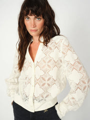 MONIA YEN LACE SHIRT