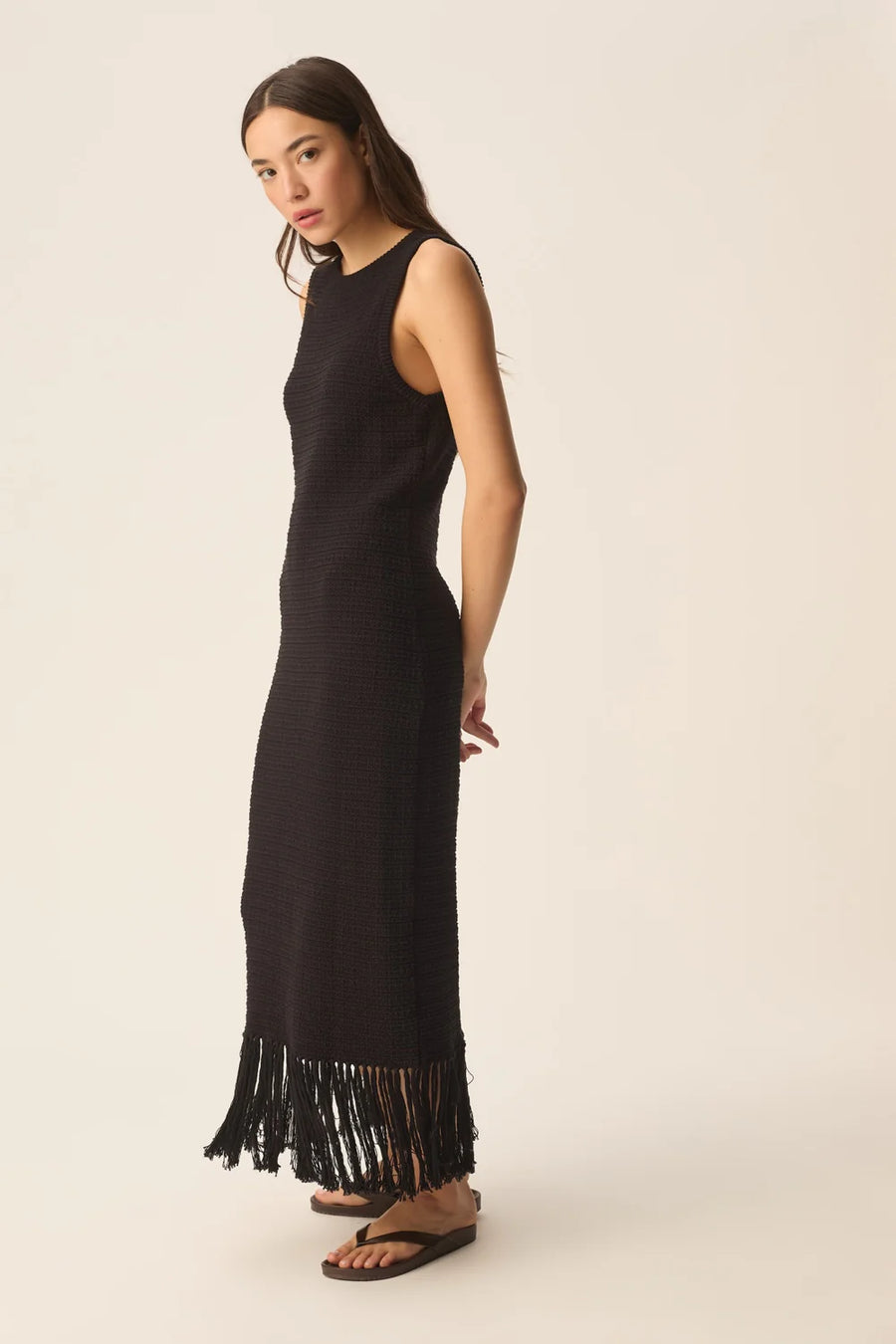DEBBY TASSEL DRESS