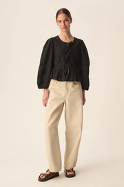 TOLGA BOW TIE TOP