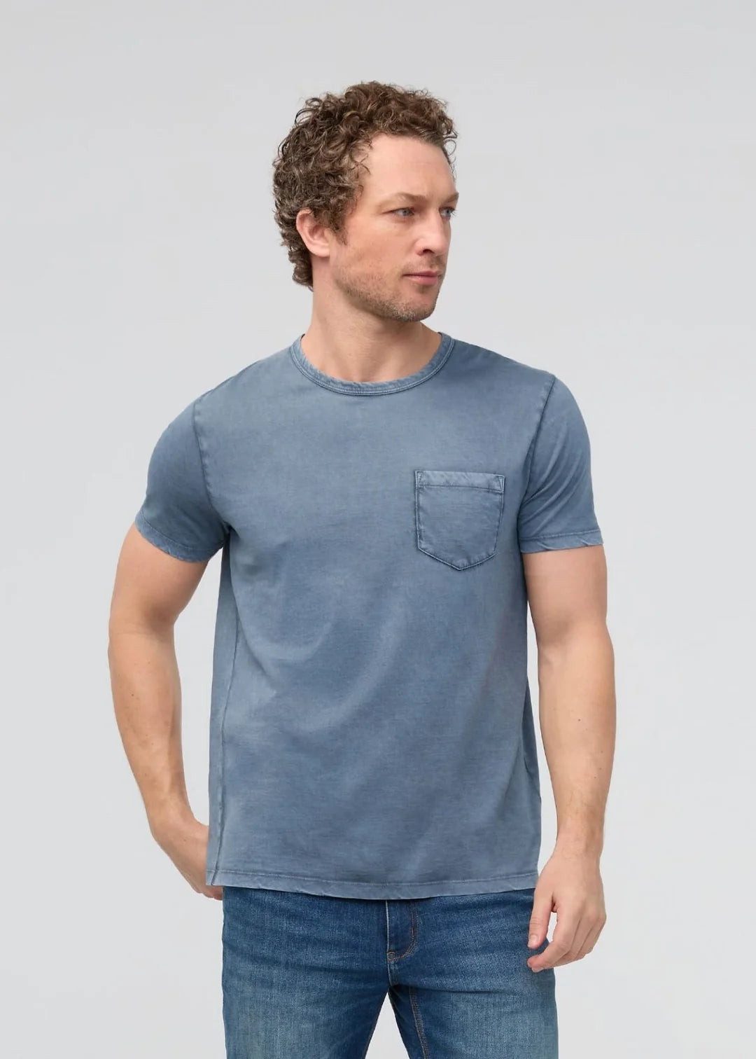 PURE PIMA POCKET TEE