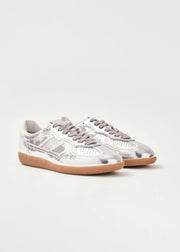 TB.490 RIFE SHIMMER SILVER CREAM LEATHER SNEAKER