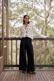 WOMEN'S FLECK CARDIGAN