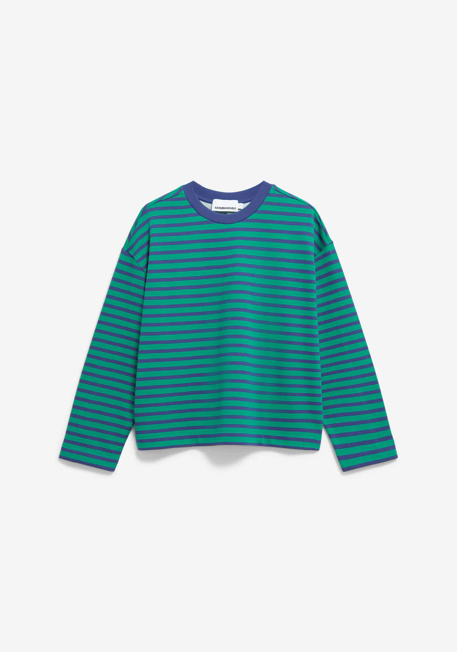 FRANKAA MAARLEN STRIPE  SWEATSHIRT