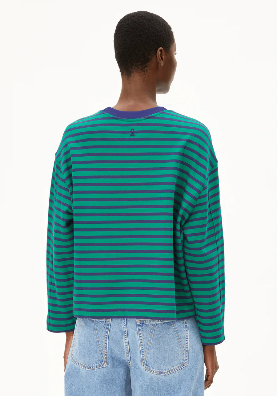 FRANKAA MAARLEN STRIPE  SWEATSHIRT