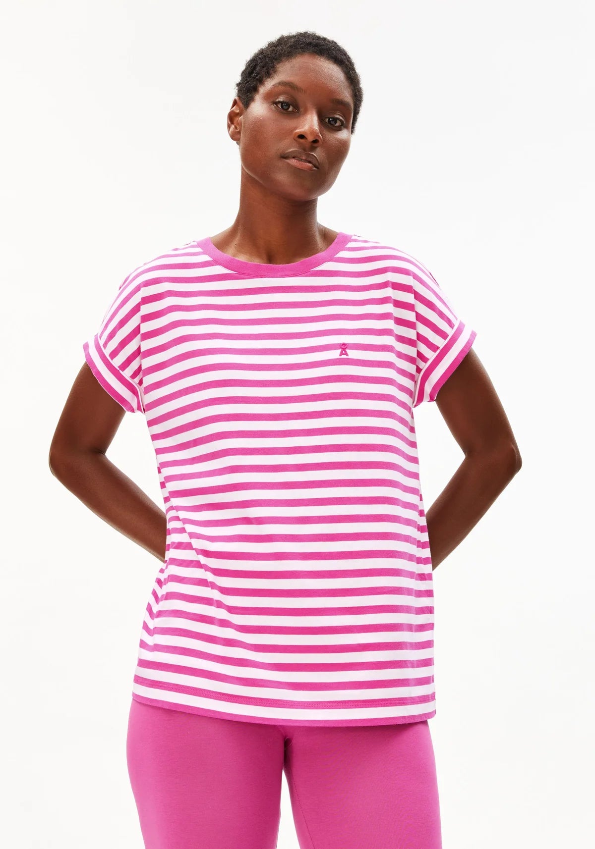 IDAARA STRIPED TEE