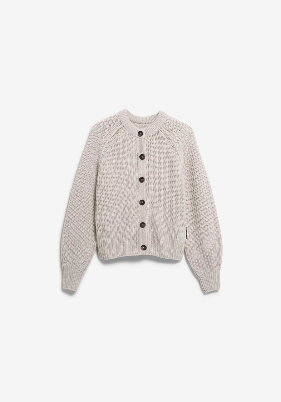 RIB KNIT CARDIGAN