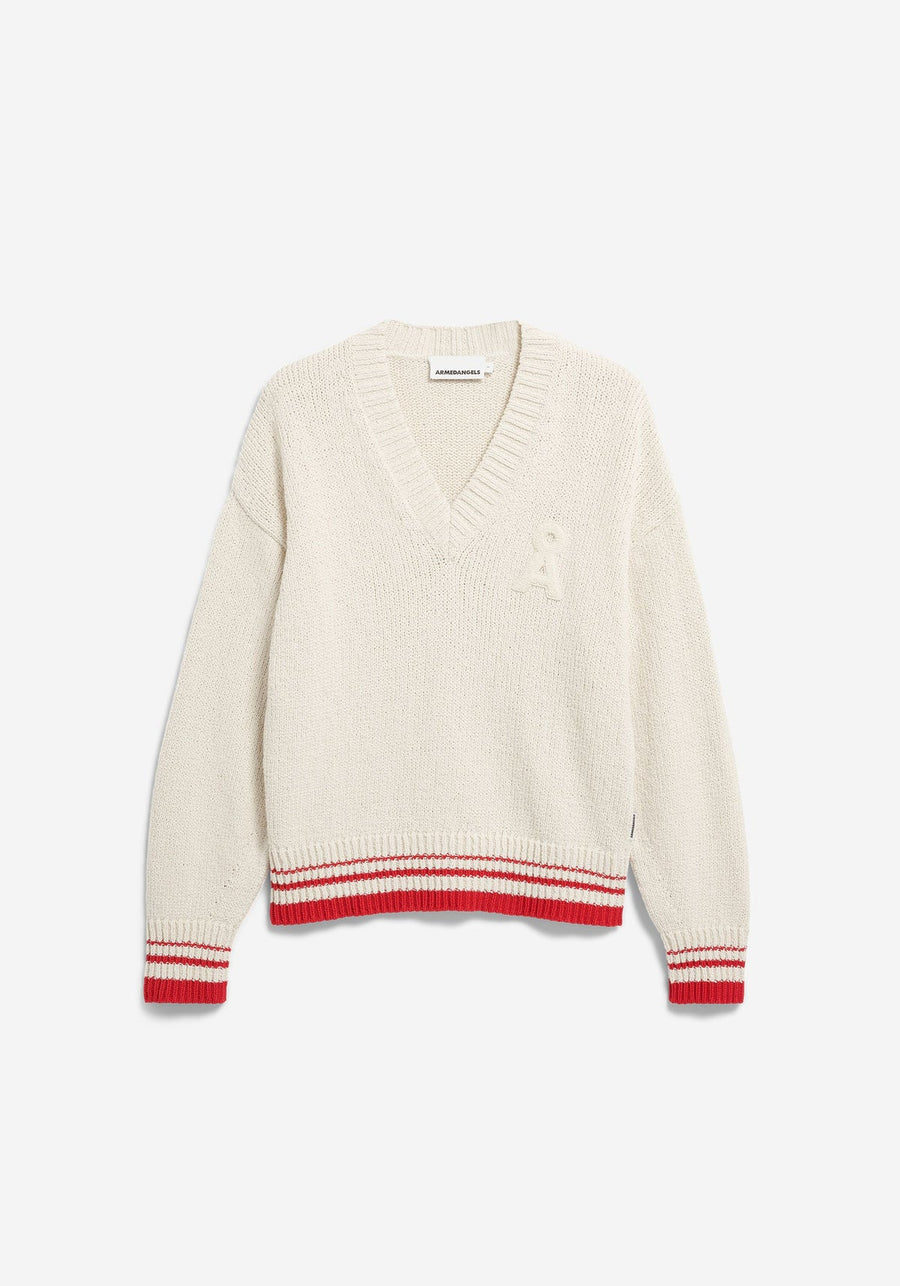 ICONIC A COLLEGE KNIT SWEATER