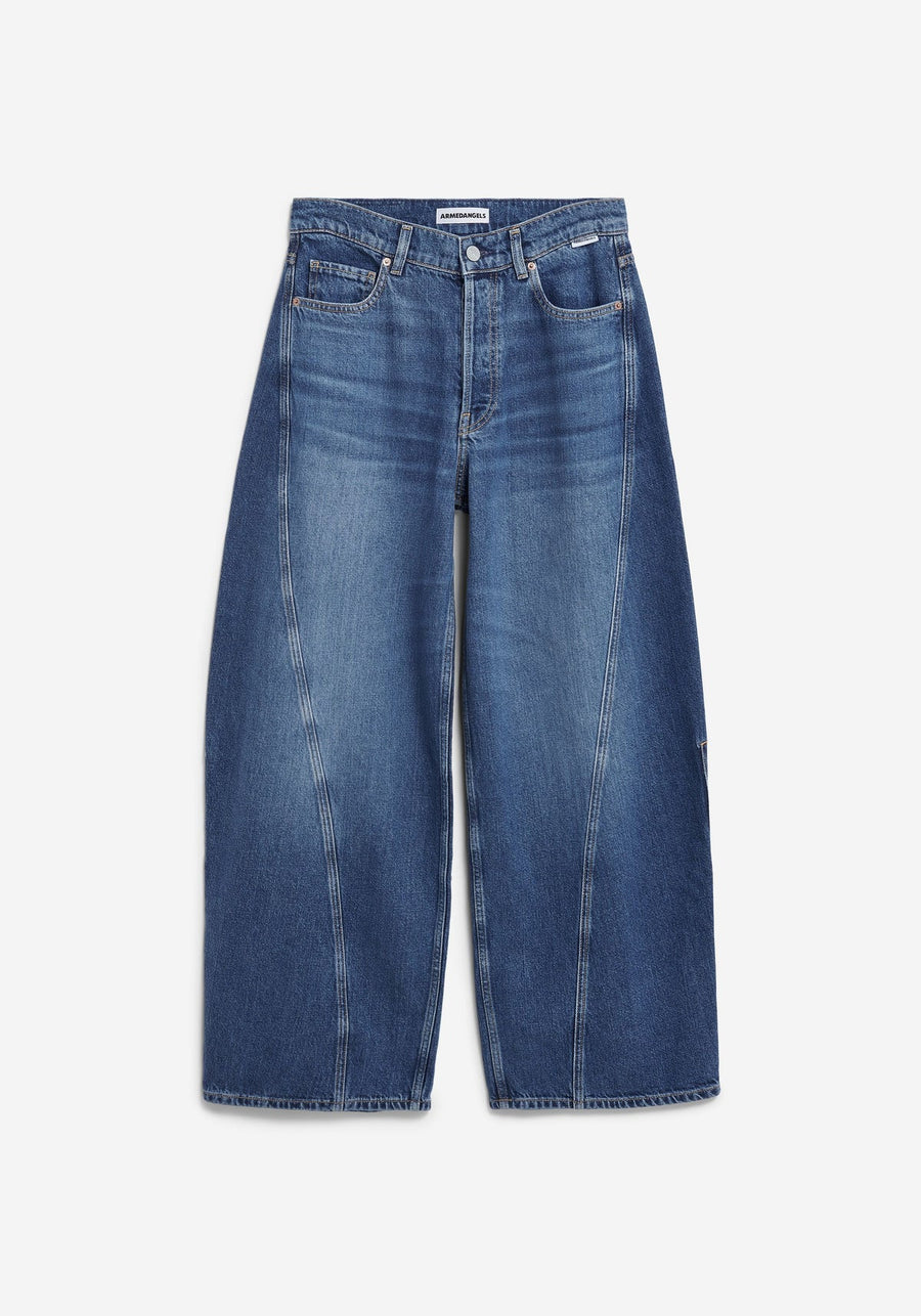 AALTHEA MID WAIST BARREL JEAN
