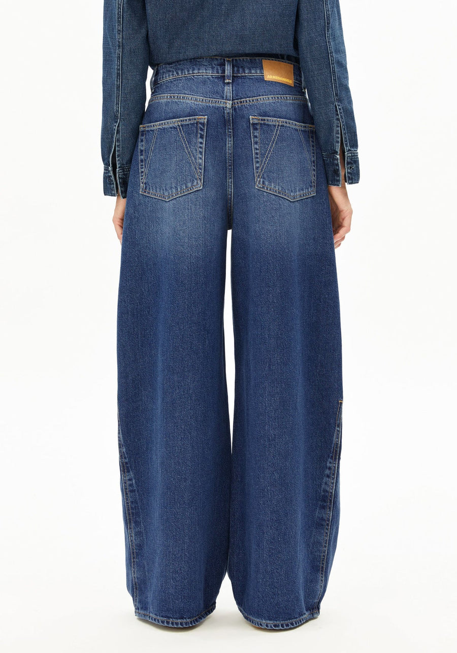 AALTHEA MID WAIST BARREL JEAN