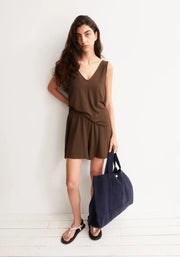 RELAXED JERSEY SHORTS