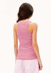 GMT DYE RIB TOP ORGANIC COTTON BLEND