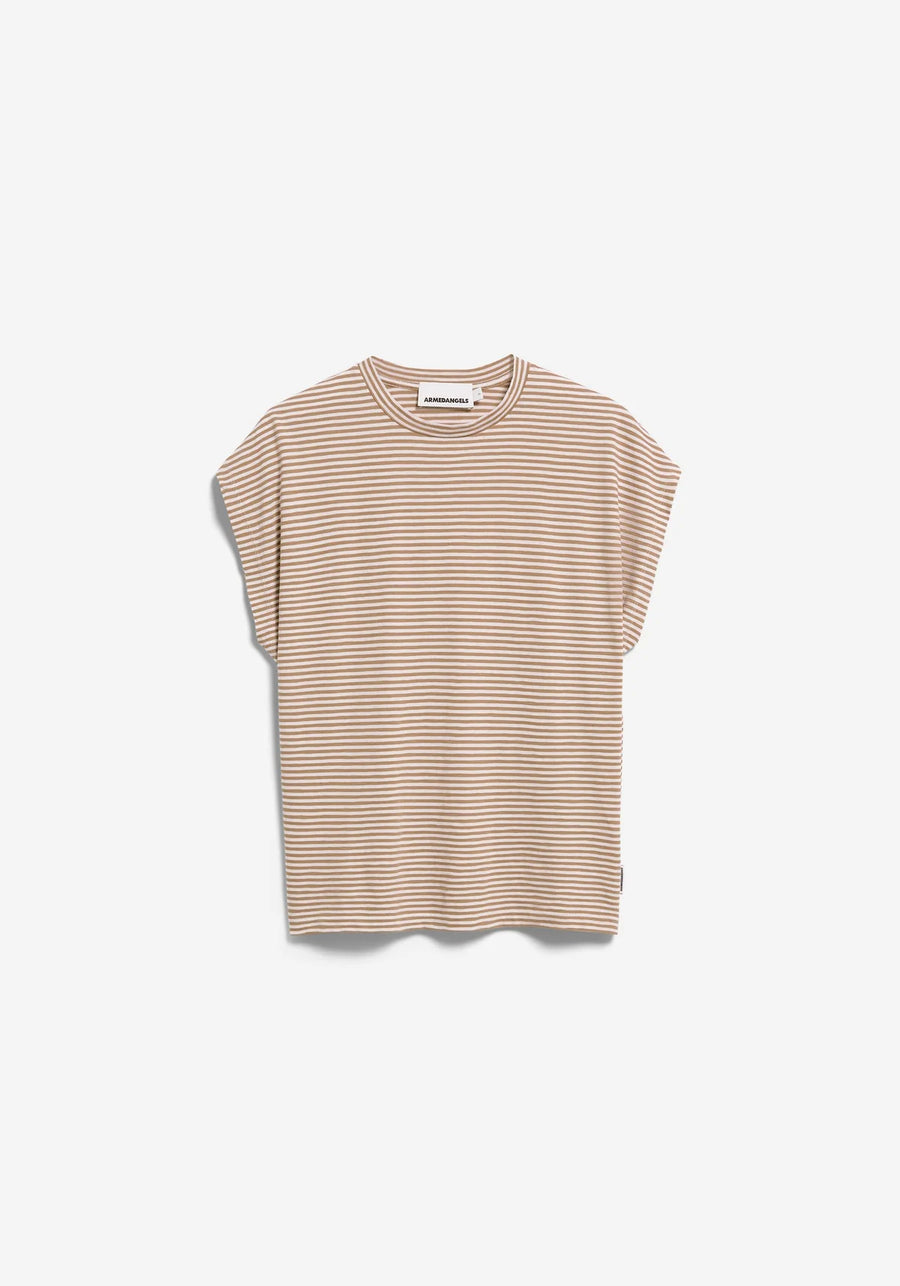 SLUB JERSEY STRIPE SHIRT