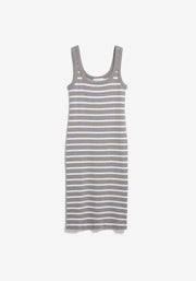 STRIPE RIB DRESS