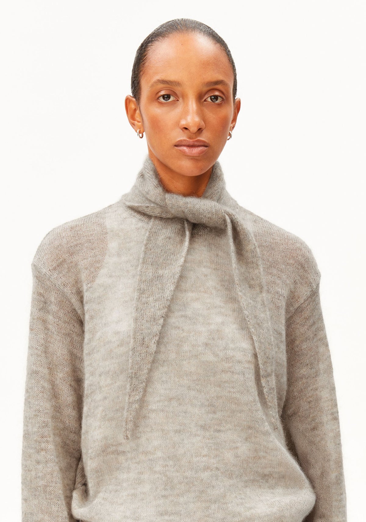 MOHAIR BLEND SCARF