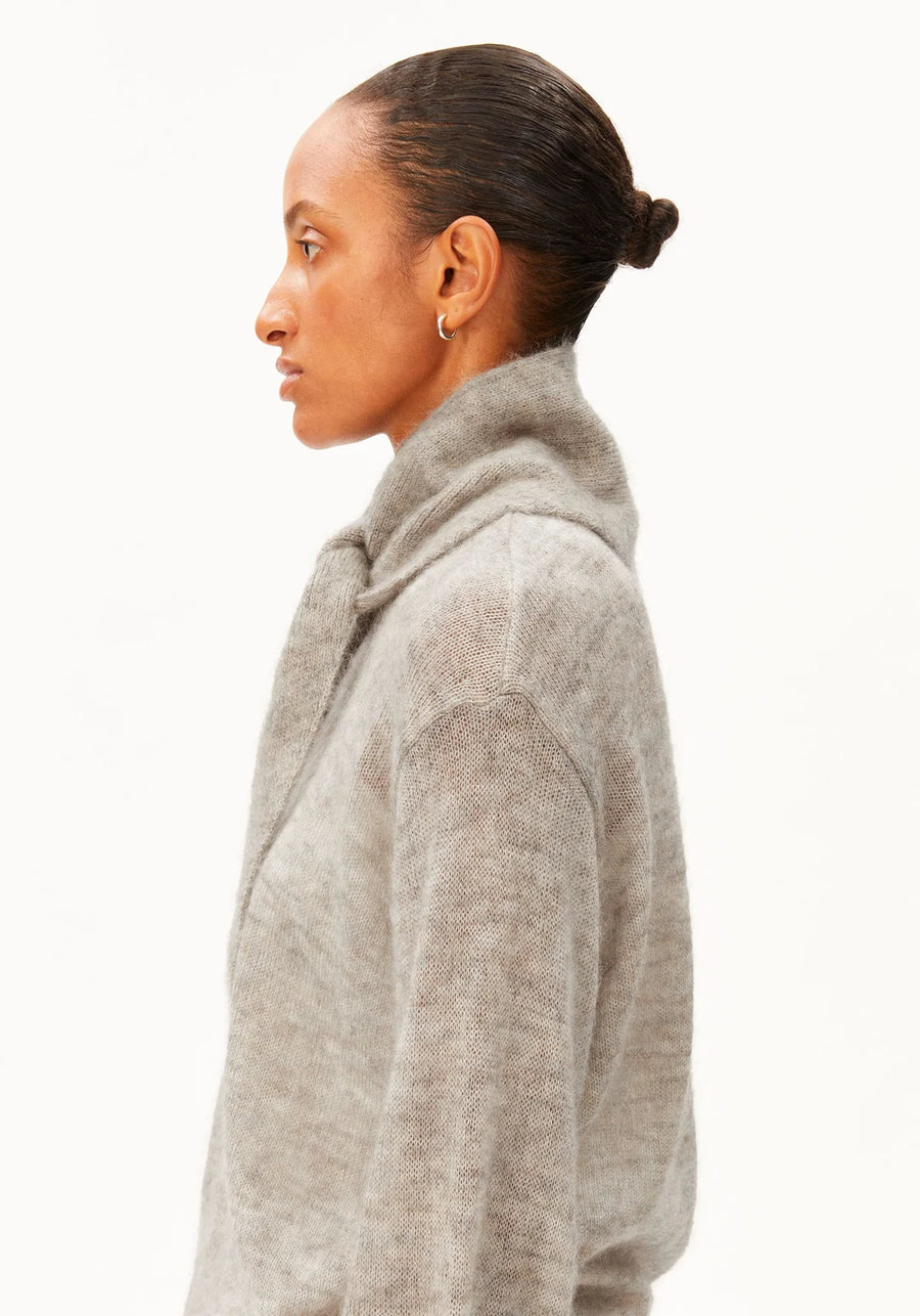 MOHAIR BLEND SCARF
