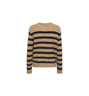 WOMEN'S THORA STRIPE KNIT CREWNECK